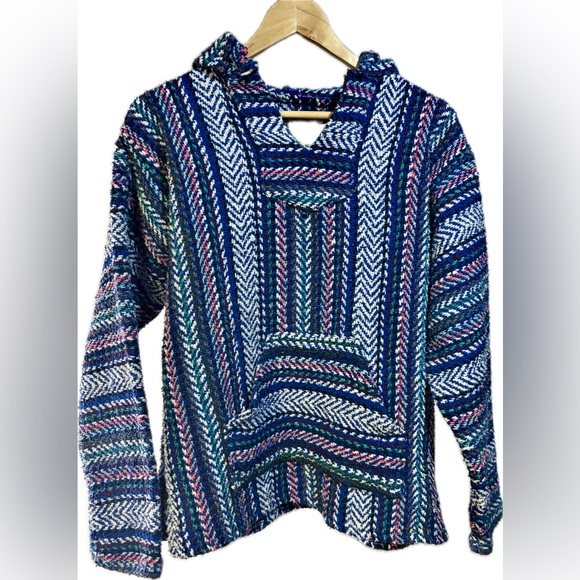 Baja Joe - Multicolored Drug Rug/Hoodie - S - Picture 1 of 6